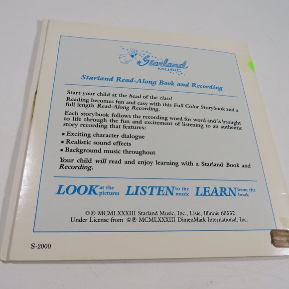 Ted E. Bear & Friends 1983 SUMMER IT SNOWED IN BEARBANK LP Vinyl Record & Book - Picture 15 of 16